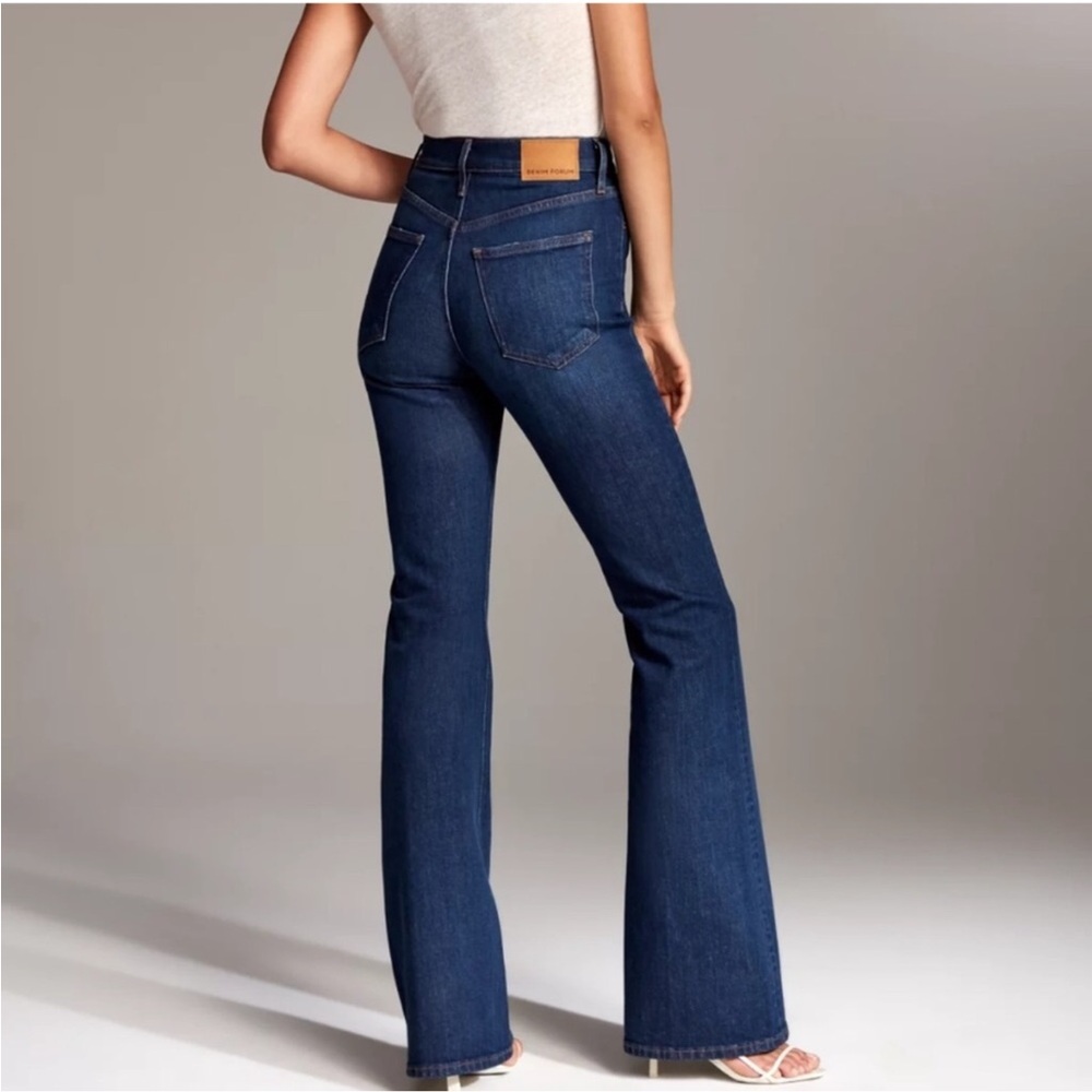 Denim Forum Blue Flare Jeans